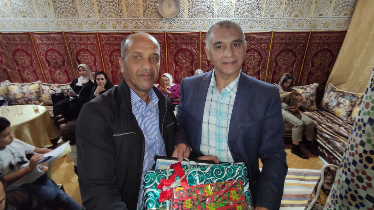 مكناس..جمعية روح التراث الصوفي للمديح والسماع برئاسة رئيسها الحاج معاد شبيهي تحتفي بالدورة الرابعة للمولوديات فيسبوك تويتر لينكدإن سكايب مشاركة عبر البريد طباعة مكناس..جمعية روح التراث الصوفي للمديح والسماع برئاسة رئيسها الحاج معاد شبيهي تحتفي بالدورة الرابعة للمولوديات فيسبوك تويتر لينكدإن سكايب مشاركة عبر البريد طباعة