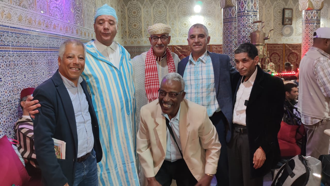 مكناس..جمعية روح التراث الصوفي للمديح والسماع برئاسة رئيسها الحاج معاد شبيهي تحتفي بالدورة الرابعة للمولوديات فيسبوك تويتر لينكدإن سكايب مشاركة عبر البريد طباعة مكناس..جمعية روح التراث الصوفي للمديح والسماع برئاسة رئيسها الحاج معاد شبيهي تحتفي بالدورة الرابعة للمولوديات فيسبوك تويتر لينكدإن سكايب مشاركة عبر البريد طباعة