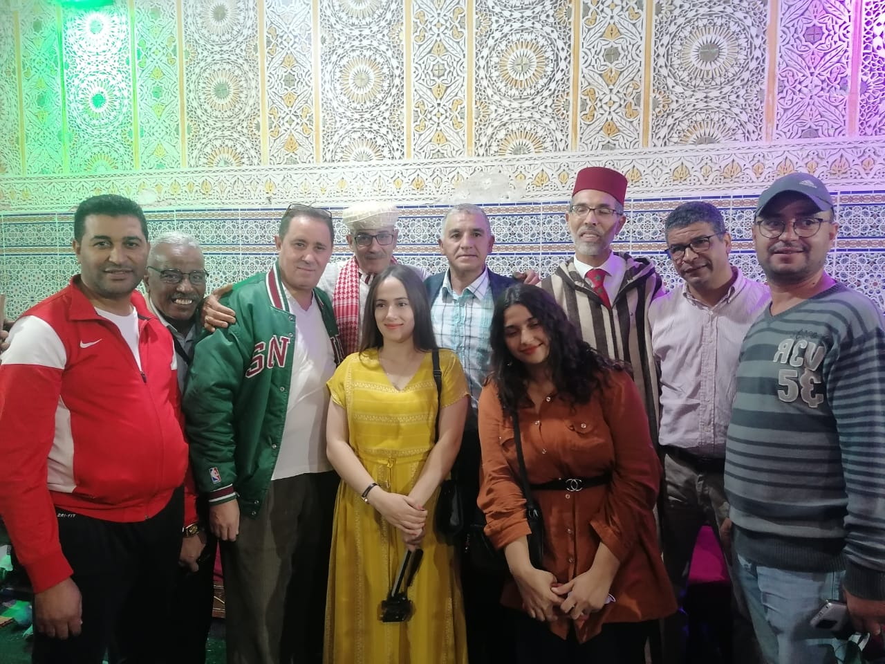 مكناس..جمعية روح التراث الصوفي للمديح والسماع برئاسة رئيسها الحاج معاد شبيهي تحتفي بالدورة الرابعة للمولوديات فيسبوك تويتر لينكدإن سكايب مشاركة عبر البريد طباعة مكناس..جمعية روح التراث الصوفي للمديح والسماع برئاسة رئيسها الحاج معاد شبيهي تحتفي بالدورة الرابعة للمولوديات فيسبوك تويتر لينكدإن سكايب مشاركة عبر البريد طباعة