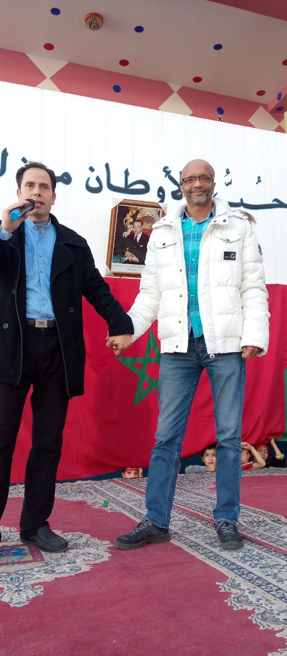 مدرسة عبدالكريم الخطيب بطنجة ؛ بشراكة مع جمعية اباء وأمهات وأولياء التلاميذ يخلدان: الذكرى 46 للمسيرة الخضراء المظفرة مدرسة عبدالكريم الخطيب بطنجة ؛ بشراكة مع جمعية اباء وأمهات وأولياء التلاميذ يخلدان: الذكرى 46 للمسيرة الخضراء المظفرة