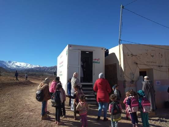 المندوبية الإقليمية لصحة بجرسيف تنظم قافلة طبية بجماعة راس لقصر...‎‎