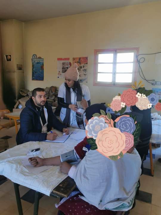 المندوبية الإقليمية لصحة بجرسيف تنظم قافلة طبية بجماعة راس لقصر...‎‎