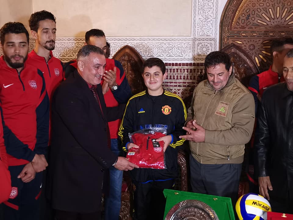 الدكتور جواد باحجي رئيس جماعة مكناس يدعم الرياضة المكناسية على جميع المجالات بصورة غير مسبوقة