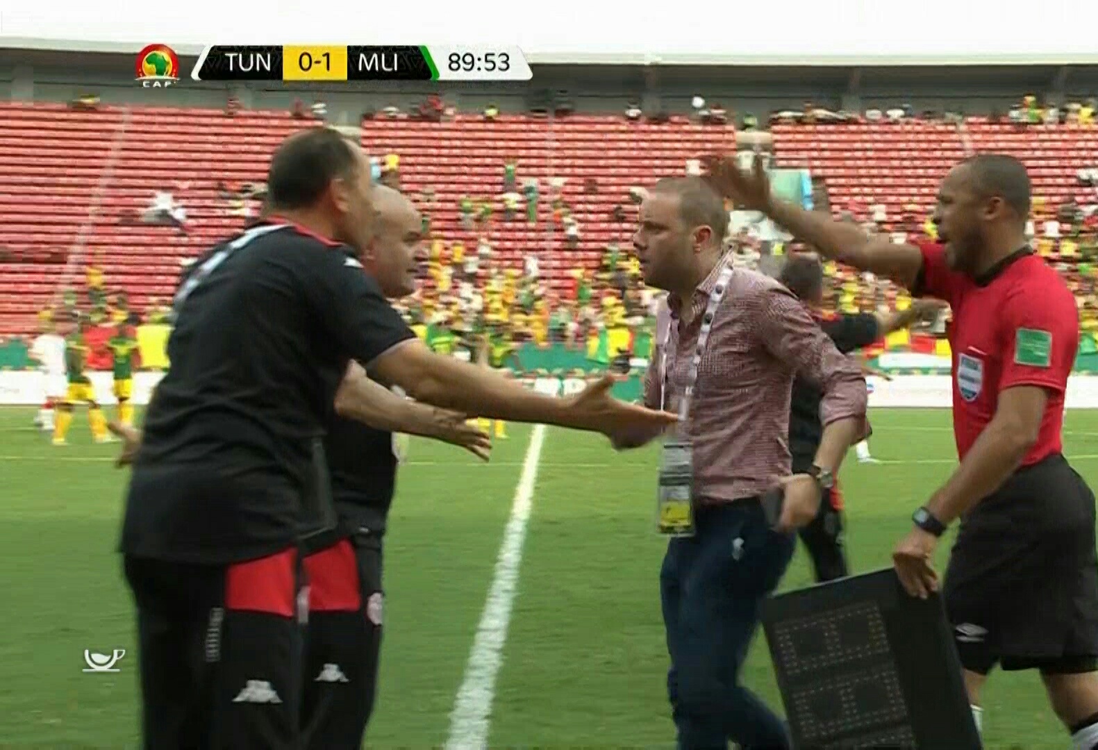 منتخب تونس يتقدم بإعتراض لدى الكاف...!‎‎