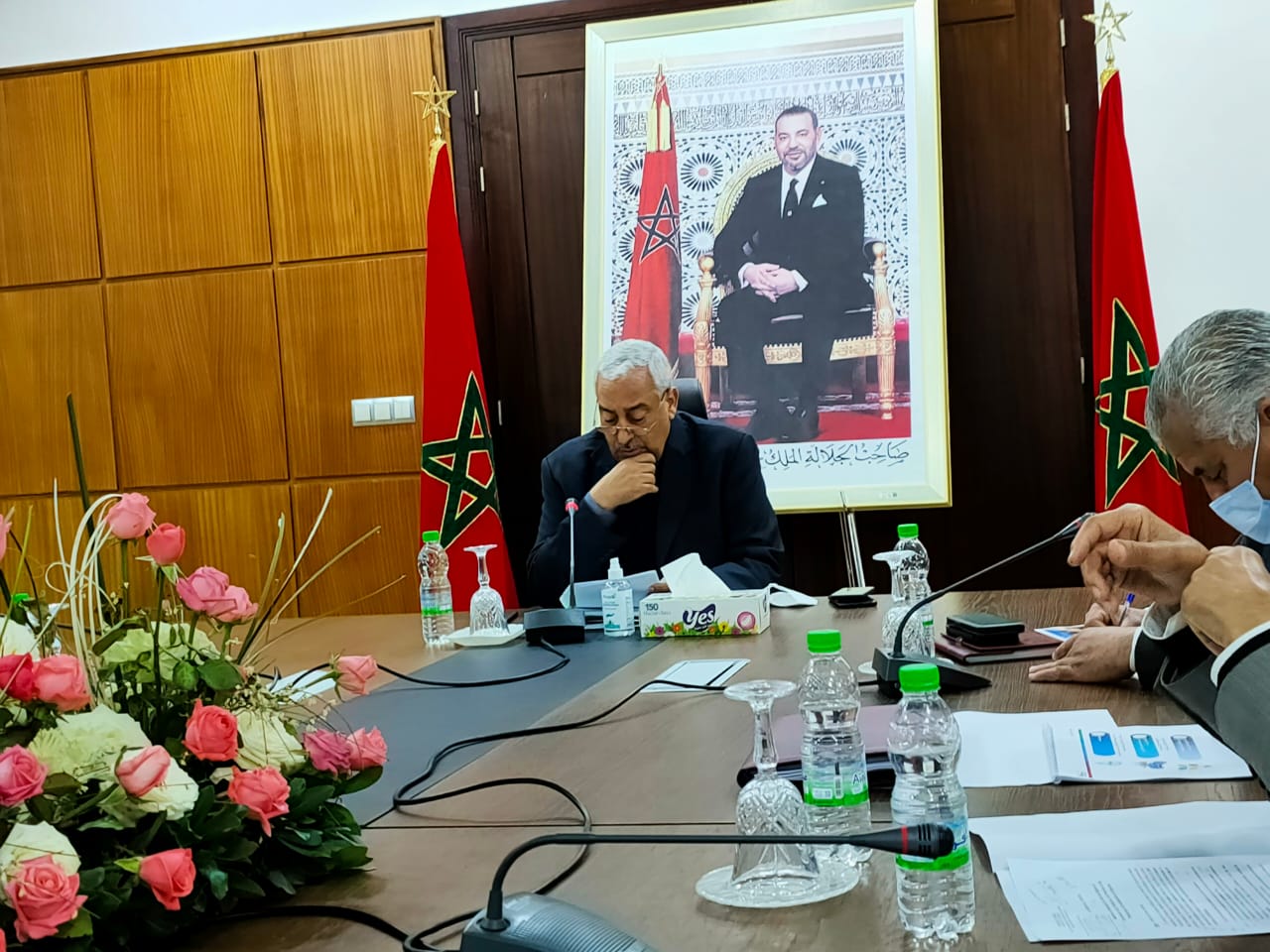 مكناس: وضعية تزويد الجماعات الترابية التابعة لعمالة مكناس بالماء الصالح للشرب. مكناس: وضعية تزويد الجماعات الترابية التابعة لعمالة مكناس بالماء الصالح للشرب.