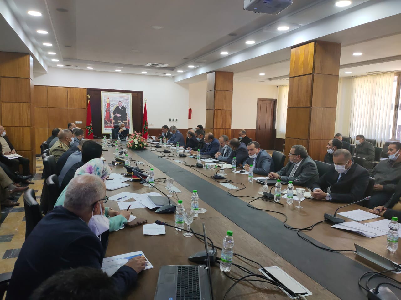 مكناس: وضعية تزويد الجماعات الترابية التابعة لعمالة مكناس بالماء الصالح للشرب. مكناس: وضعية تزويد الجماعات الترابية التابعة لعمالة مكناس بالماء الصالح للشرب.