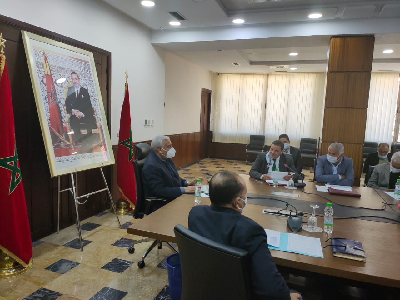 مكناس: وضعية تزويد الجماعات الترابية التابعة لعمالة مكناس بالماء الصالح للشرب. مكناس: وضعية تزويد الجماعات الترابية التابعة لعمالة مكناس بالماء الصالح للشرب.