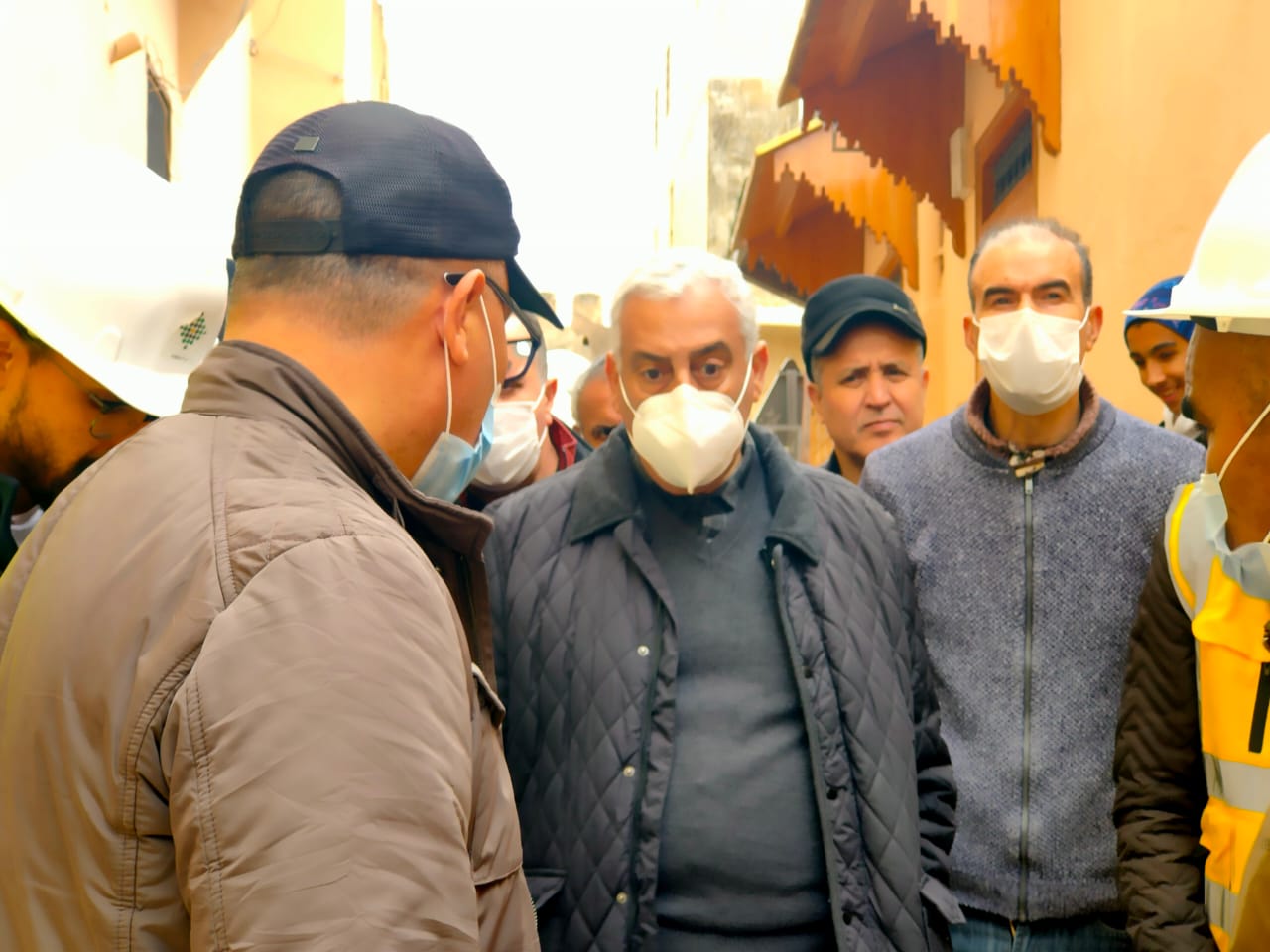 عامل عمالة مكناس في تفقد ميداني لمجموعة من أوراش تأهيل و تثمين المدينة العتيقة. عامل عمالة مكناس في تفقد ميداني لمجموعة من أوراش تأهيل و تثمين المدينة العتيقة.