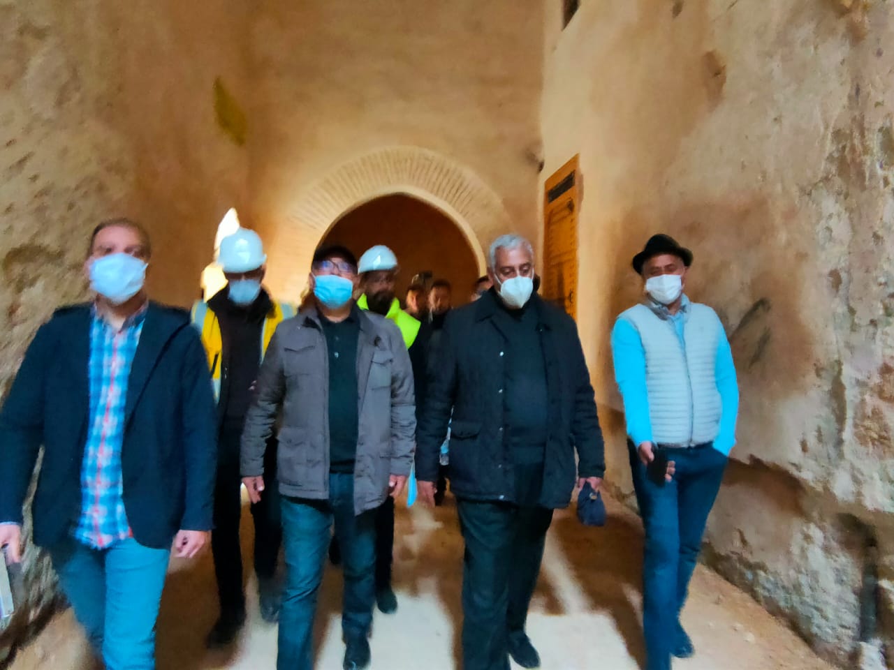 عامل عمالة مكناس في تفقد ميداني لمجموعة من أوراش تأهيل و تثمين المدينة العتيقة. عامل عمالة مكناس في تفقد ميداني لمجموعة من أوراش تأهيل و تثمين المدينة العتيقة.