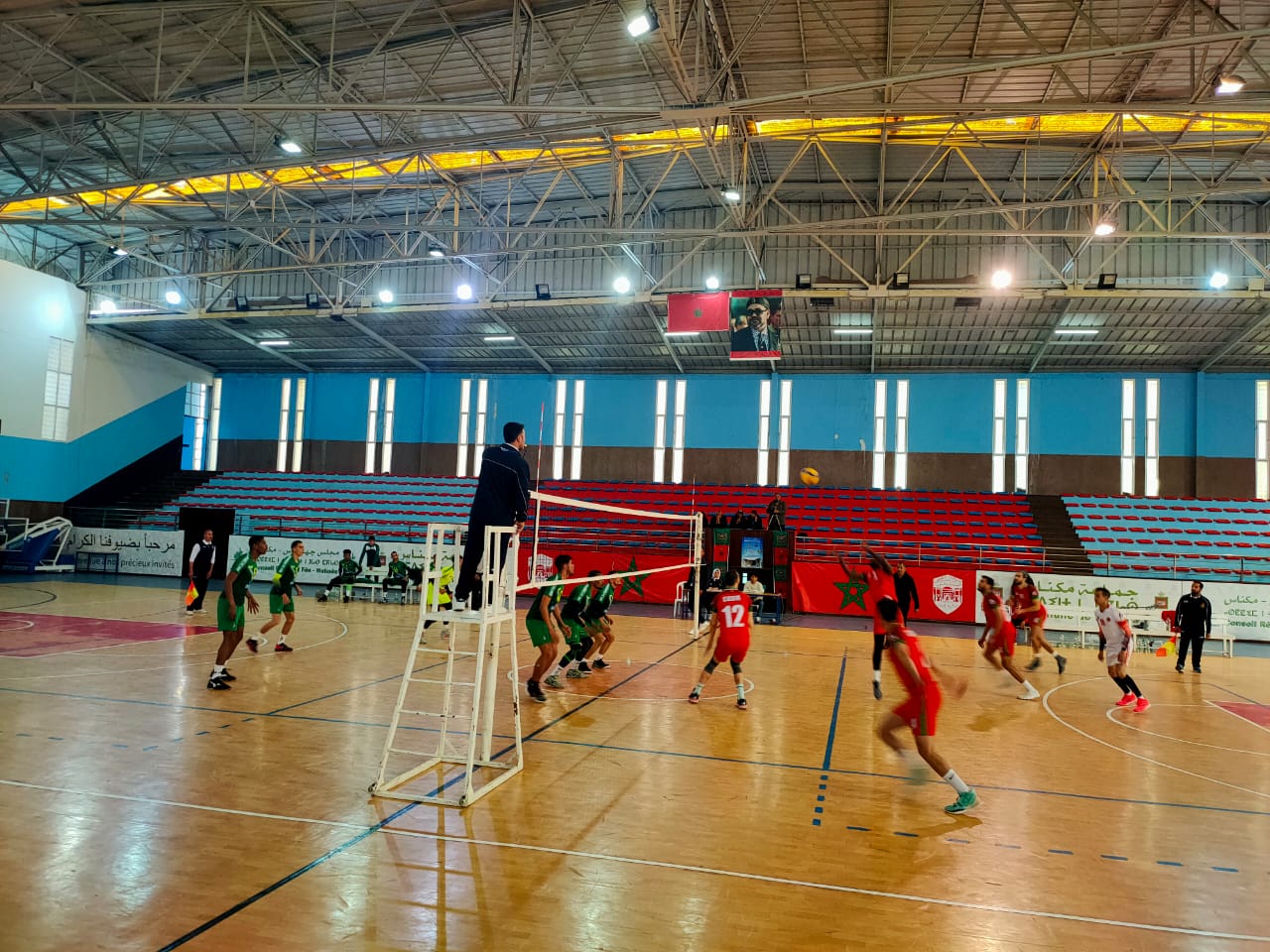 النادي الرياضي المكناسي للكرة الطائرة رجال يواصل حصاد التميز والتفوق النادي الرياضي المكناسي للكرة الطائرة رجال يواصل حصاد التميز والتفوق