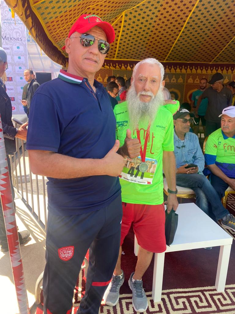 نجاح النسخة السابعة من فعاليات نصف  ماراطون مكناس الدولي