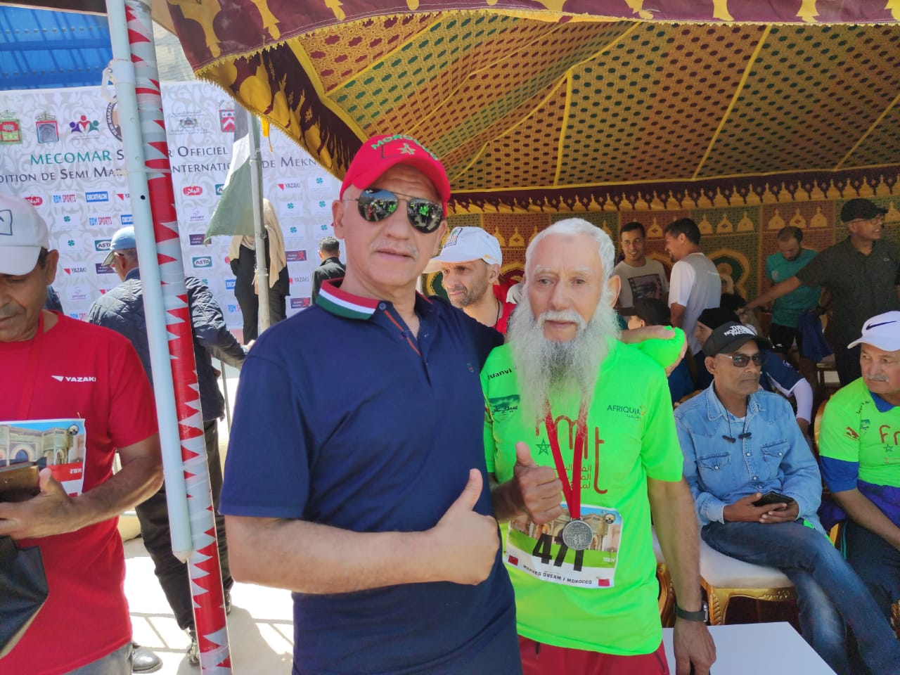 نجاح النسخة السابعة من فعاليات نصف  ماراطون مكناس الدولي