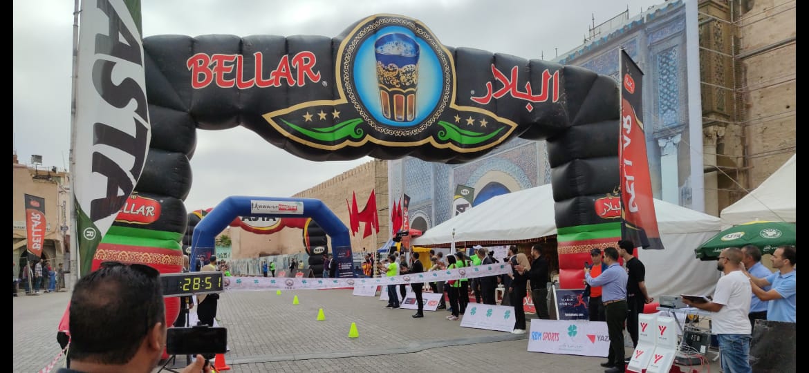 نجاح النسخة السابعة من فعاليات نصف  ماراطون مكناس الدولي