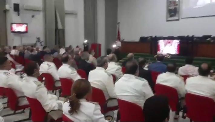 العاصمة الاسماعيلية تخلذ الذكرى 69 لثورة الملك والشعب  وعامل  صاحب الجلالة على عمالة مكناس  يترأس  مراسيم الإنصات  للخطاب الملكي السامي والوقوف ترحما على شهداء الوحدة