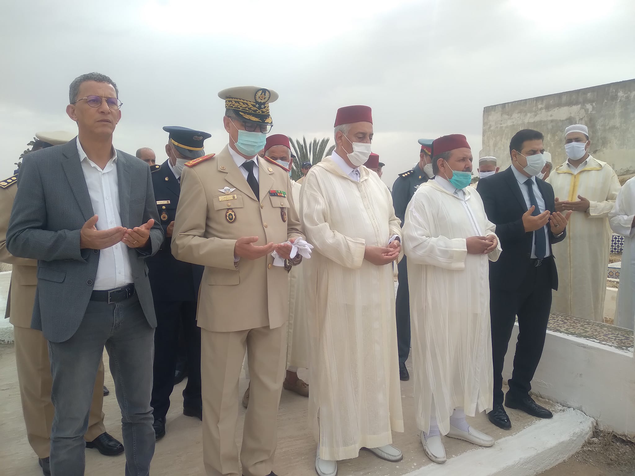 العاصمة الاسماعيلية تخلذ الذكرى 69 لثورة الملك والشعب  وعامل  صاحب الجلالة على عمالة مكناس  يترأس  مراسيم الإنصات  للخطاب الملكي السامي والوقوف ترحما على شهداء الوحدة