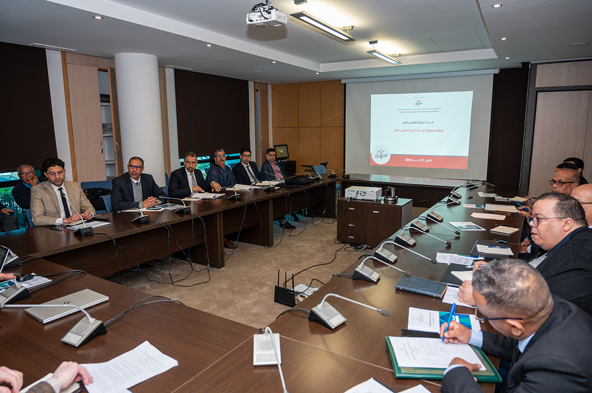 المغرب يُشارك للمرة الأولى في الدراسة الدولية TALIS 2024 المغرب يُشارك للمرة الأولى في الدراسة الدولية TALIS 2024