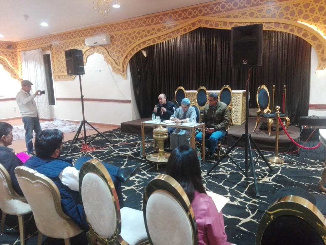 بشراكة مع قصر السعادة . *** جمعية فضاء مكناس الملحون . *** وجمعية أهل الخير . *** ومؤسسة علي صفحتي علم الدولية . ينظمون سمرا شعريا رمضانيا بشراكة مع قصر السعادة . *** جمعية فضاء مكناس الملحون . *** وجمعية أهل الخير . *** ومؤسسة علي صفحتي علم الدولية . ينظمون سمرا شعريا رمضانيا