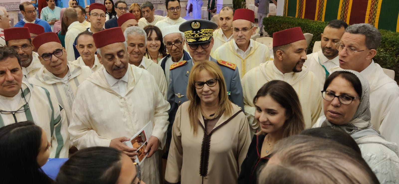 عامل عمالة مكناس يتراس افطار جماعي لفائدة نزلاء دار المسنين بمكناس