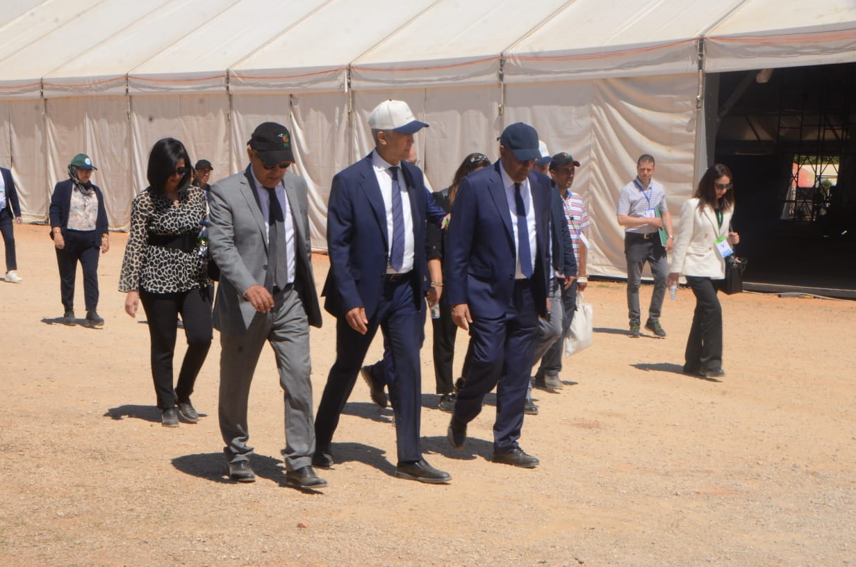 بالمغرب يكشف عن جناح قرية المقاولات الناشئة، قطب جديد في خدمة فلاحة الغد