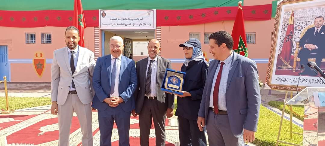 مكناس: السجن المحلي (تولال 2) يخلد الذكرى (15) على تأسيس المندوبية العامة لإدارة السجون وإعادة الإدماج. مكناس: السجن المحلي (تولال 2) يخلد الذكرى (15) على تأسيس المندوبية العامة لإدارة السجون وإعادة الإدماج.