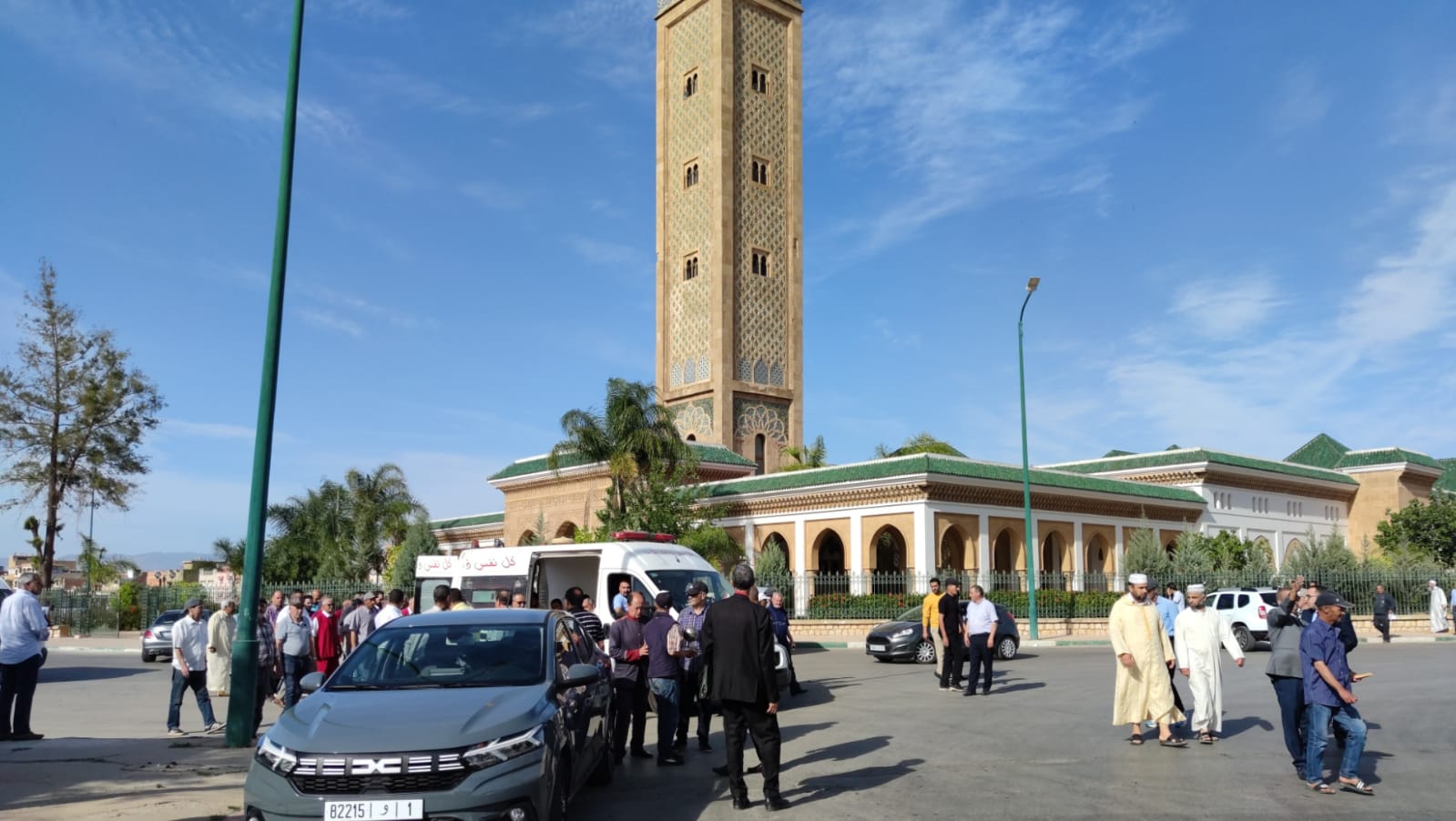 مكناس تودع  أحد رجالاتها  الابرار  الى متواه الأخير باسيدي لحلو  أول مؤسس  للنادي الرياضي المكناسي