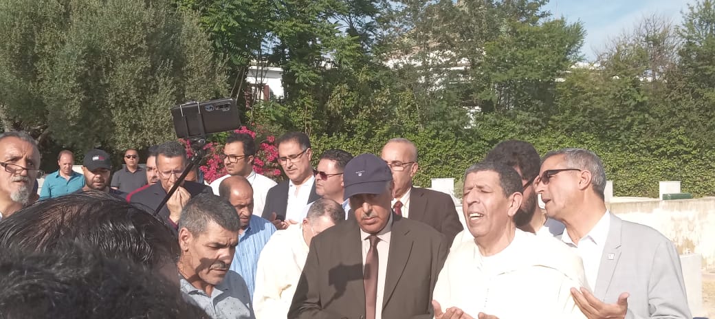 مكناس تودع  أحد رجالاتها  الابرار  الى متواه الأخير باسيدي لحلو  أول مؤسس  للنادي الرياضي المكناسي