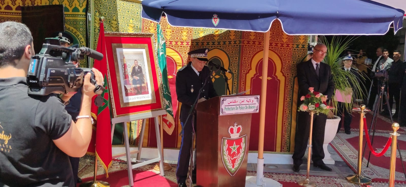 في  ذكرى التأسيس  67  والي  أمن مكناس يستعرض  الحصيلة  الإيجابية  للعمل  الأمني