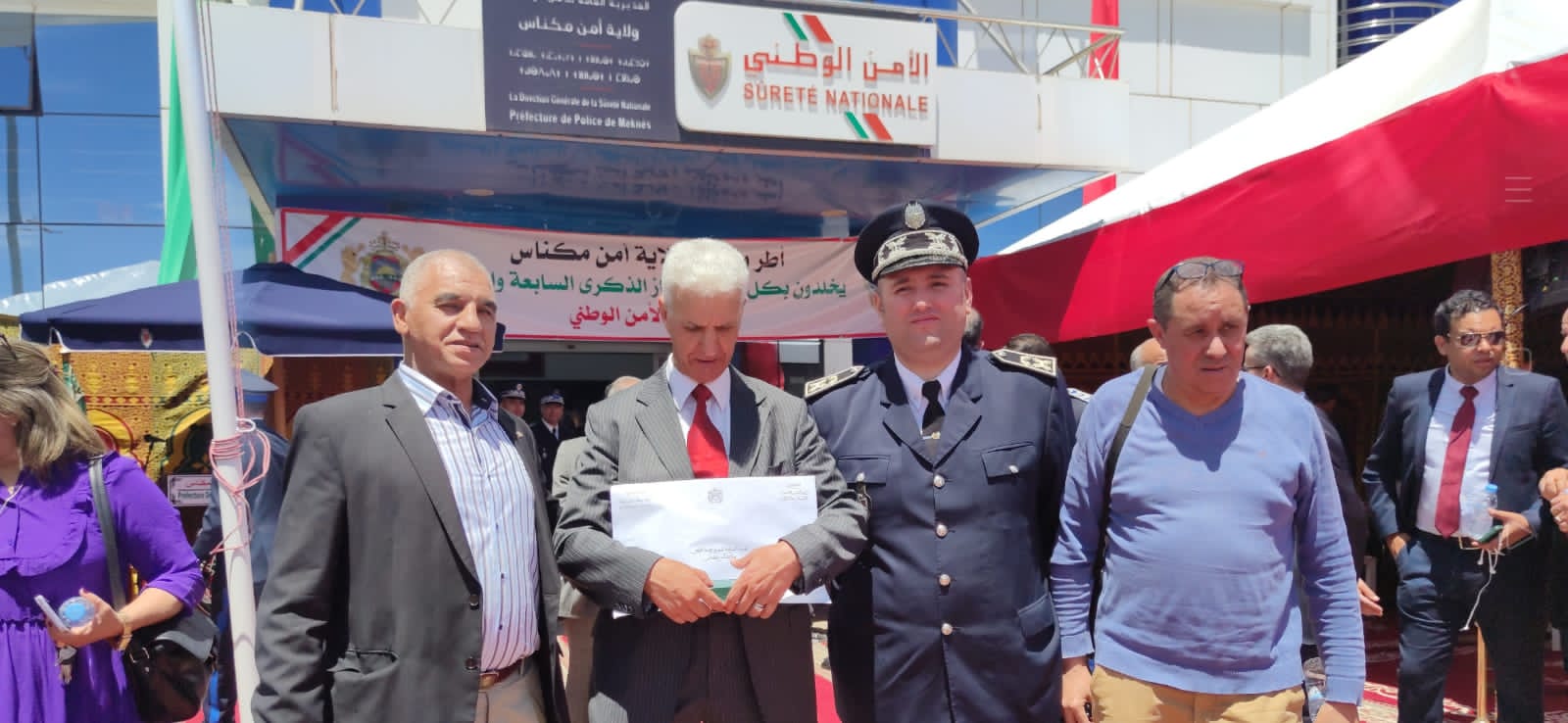 في  ذكرى التأسيس  67  والي  أمن مكناس يستعرض  الحصيلة  الإيجابية  للعمل  الأمني