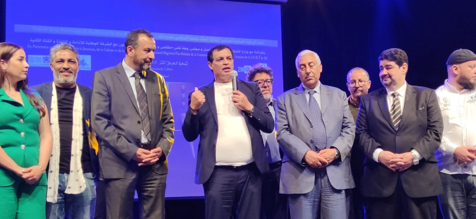 فعاليات مهرجان مكناس للدراما التلفزية تعرف نجاحا كبيرا باستقبال جمهور غفير حج الى دار الثقافة محمد المنوني، وساحة لاكورا طيلة الخمسة ايام فعاليات مهرجان مكناس للدراما التلفزية تعرف نجاحا كبيرا باستقبال جمهور غفير حج الى دار الثقافة محمد المنوني، وساحة لاكورا طيلة الخمسة ايام