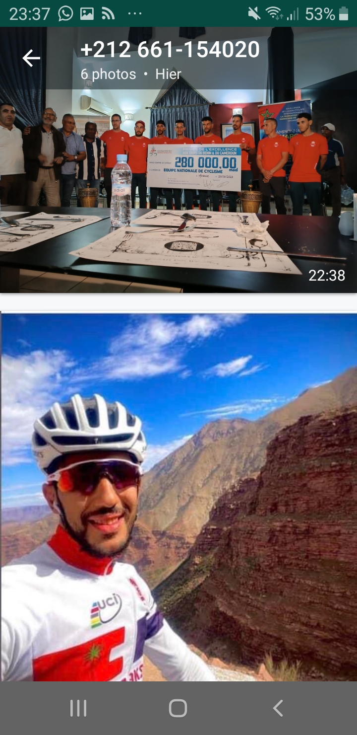 تصنيف الاتحاد الدولي للدراجات.. المنتخب المغربي يرتقي للمركز ال 26 عالميا تصنيف الاتحاد الدولي للدراجات.. المنتخب المغربي يرتقي للمركز ال 26 عالميا