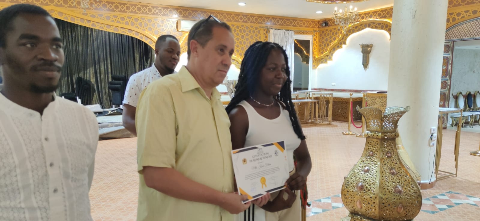 حفل تتويج فريق كرة القدم حفل تتويج فريق كرة القدم