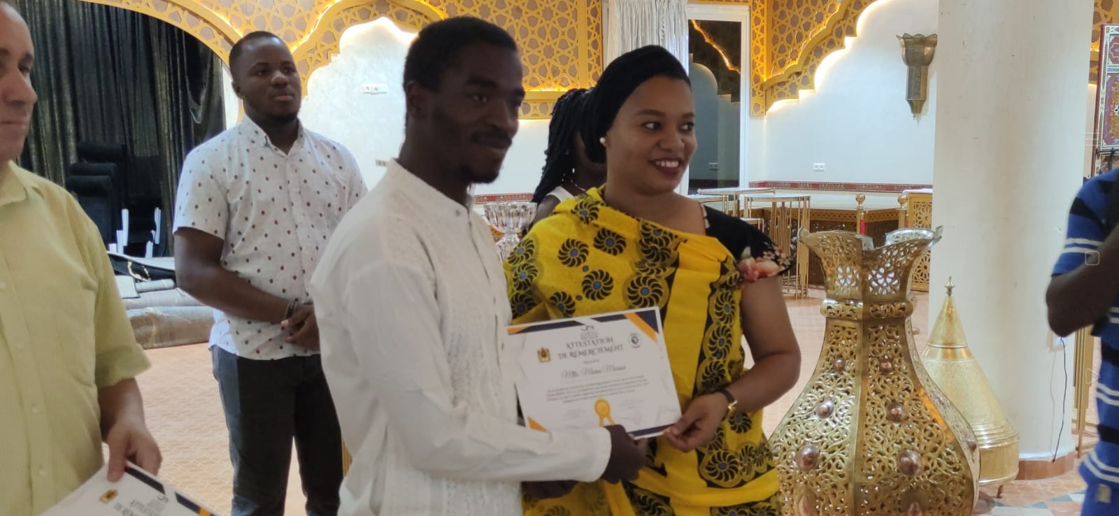 حفل تتويج فريق كرة القدم حفل تتويج فريق كرة القدم