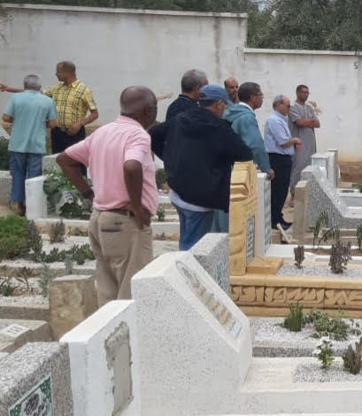 أسرة الصحة بمكناس تودع أحد أطرها الرواد الى متواه الأخير الحسين أوخشي رئيس جمعية متقاعدي الصحة بمكناس أسرة الصحة بمكناس تودع أحد أطرها الرواد الى متواه الأخير الحسين أوخشي رئيس جمعية متقاعدي الصحة بمكناس