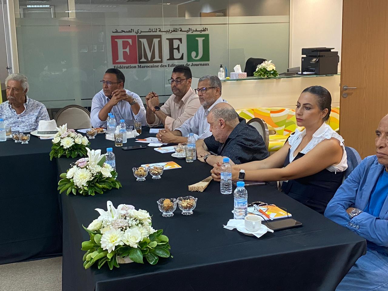 الفيدرالية المــــــغربية لناشري الصحف تتدارس قضايا القطاع وتدعو السلطات العمومية الى حوار منتج وعقلاني