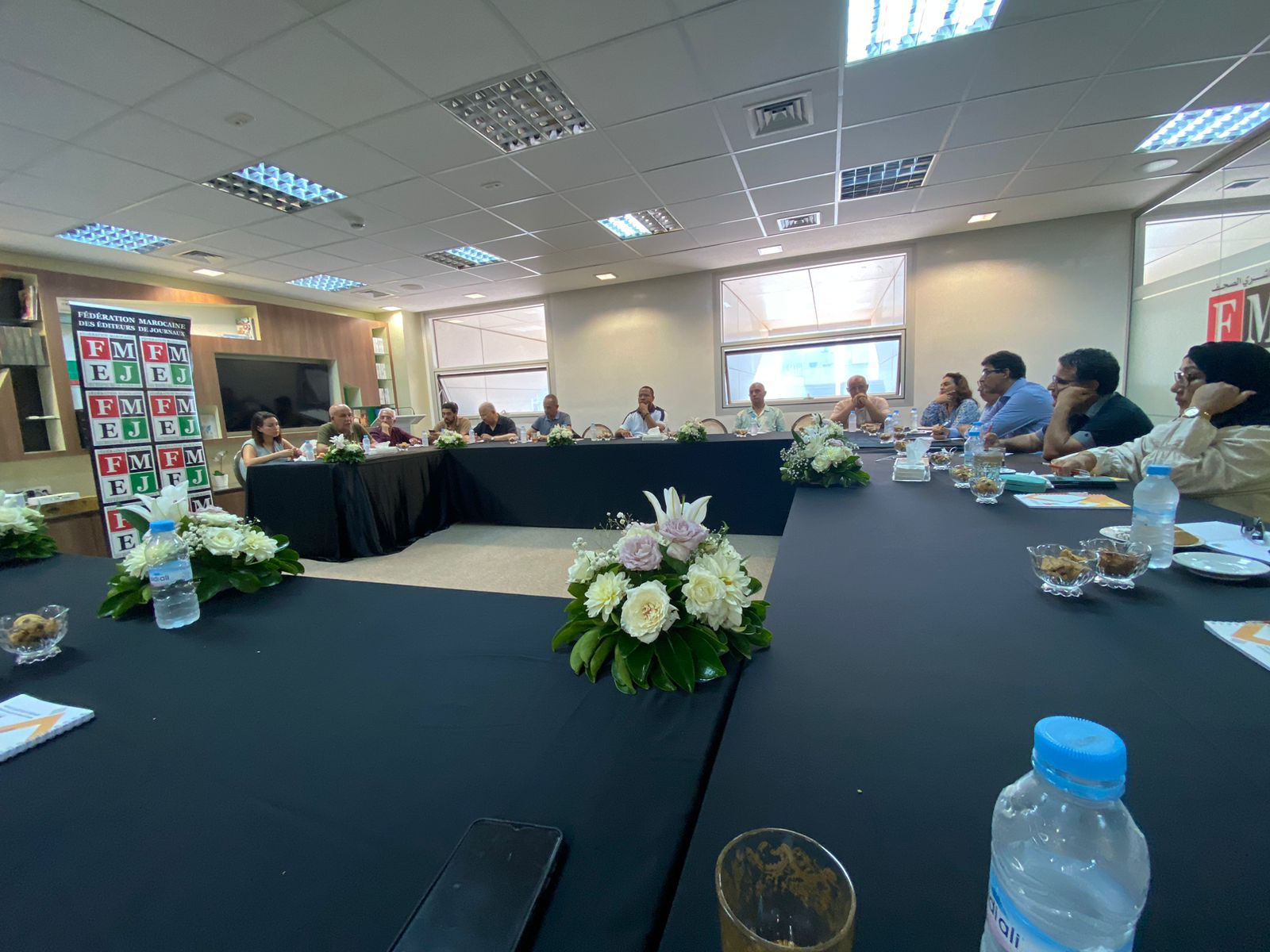 الفيدرالية المــــــغربية لناشري الصحف تتدارس قضايا القطاع وتدعو السلطات العمومية الى حوار منتج وعقلاني