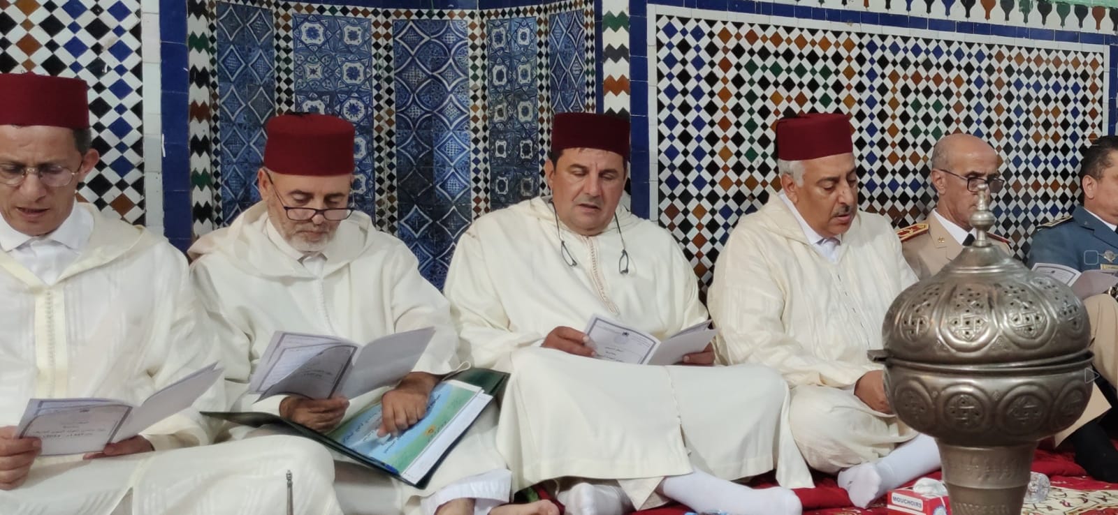 السيد عبد الغني الصبار عامل عمالة مكناس يترأس حفلا دينيا بمناسبة ذكرى المولد النبوي الشريف.