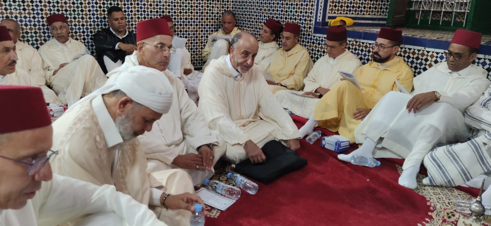 السيد عبد الغني الصبار عامل عمالة مكناس يترأس حفلا دينيا بمناسبة ذكرى المولد النبوي الشريف.