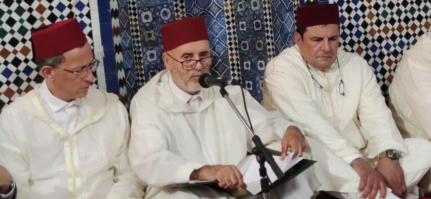 السيد عبد الغني الصبار عامل عمالة مكناس يترأس حفلا دينيا بمناسبة ذكرى المولد النبوي الشريف.