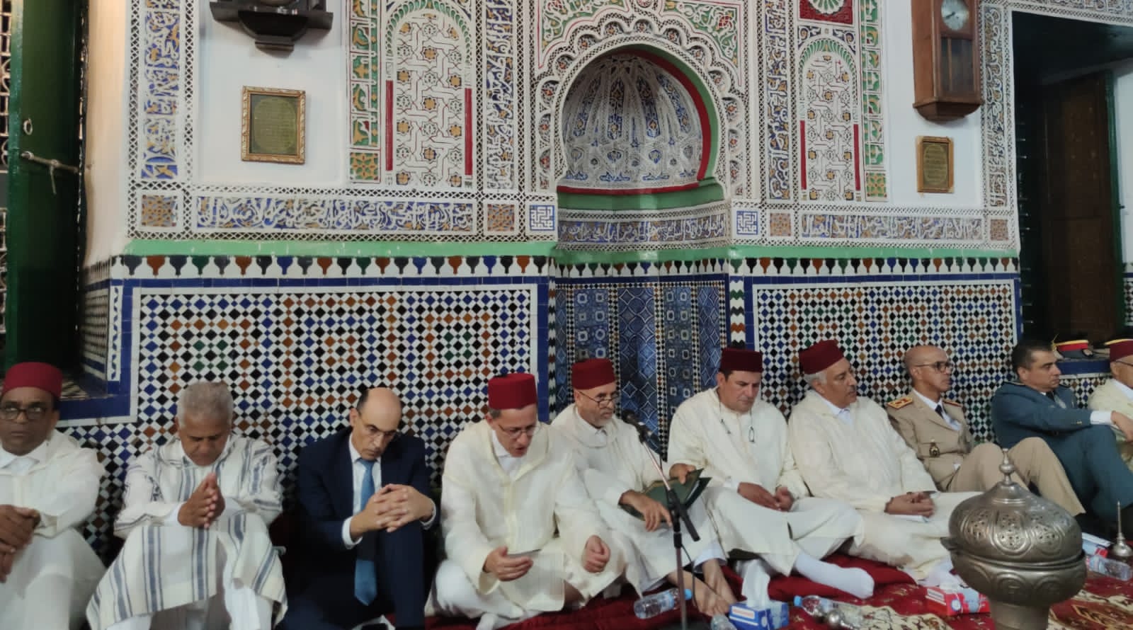 السيد عبد الغني الصبار عامل عمالة مكناس يترأس حفلا دينيا بمناسبة ذكرى المولد النبوي الشريف.