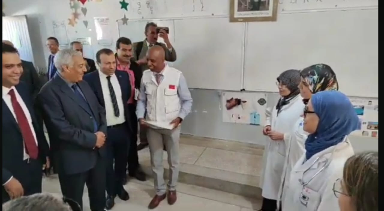 نظمتها عمالة مكناس و المندوبية الإقليمية لوزارة الصحة استفادة 1000 من ساكنة مركزالدخيسة نواحي مكناس من قافلة طبية متعددة التخصصات نظمتها عمالة مكناس و المندوبية الإقليمية لوزارة الصحة استفادة 1000 من ساكنة مركزالدخيسة نواحي مكناس من قافلة طبية متعددة التخصصات