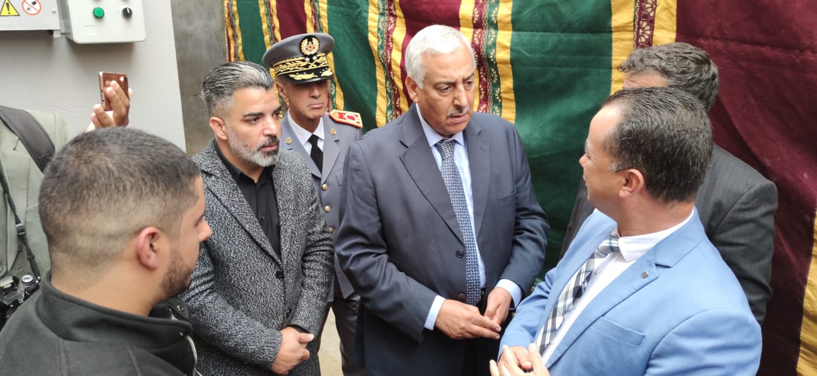 السيد عبدالغني الصبار عامل عمالة مكناس يعطي إنطلاقة مشاريع تنموية تزامنا مع الذكرى الـ 48 لانطلاق المسيرة الخضراء