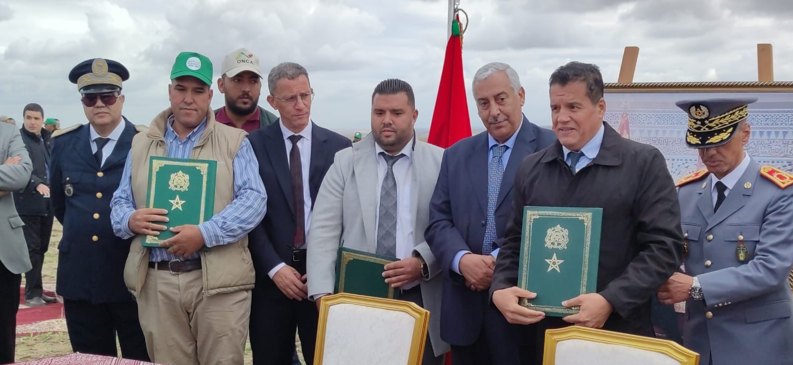 السيد عبدالغني الصبار عامل عمالة مكناس يعطي إنطلاقة مشاريع تنموية تزامنا مع الذكرى الـ 48 لانطلاق المسيرة الخضراء