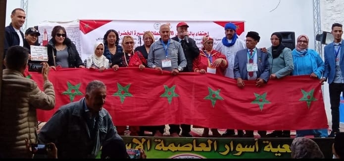 أمسية فنية بالمركب الثقافي ميشيل جوبير بمناسبة الذكرى 48 لانطلاق المسيرة الخضراء المظفرة .