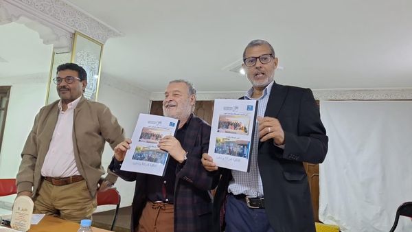 توقيع اتفاقية شراكة وتعاون بين نادي الصحافة بالمغرب ونادي الصحراء للصحافة والتواصل. توقيع اتفاقية شراكة وتعاون بين نادي الصحافة بالمغرب ونادي الصحراء للصحافة والتواصل.