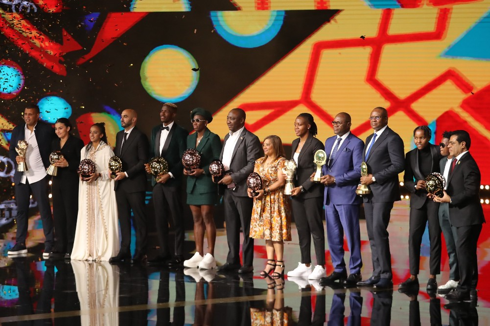 المغرب ينال حصة الأسد من جوائز ” الكاف ” بمراكش