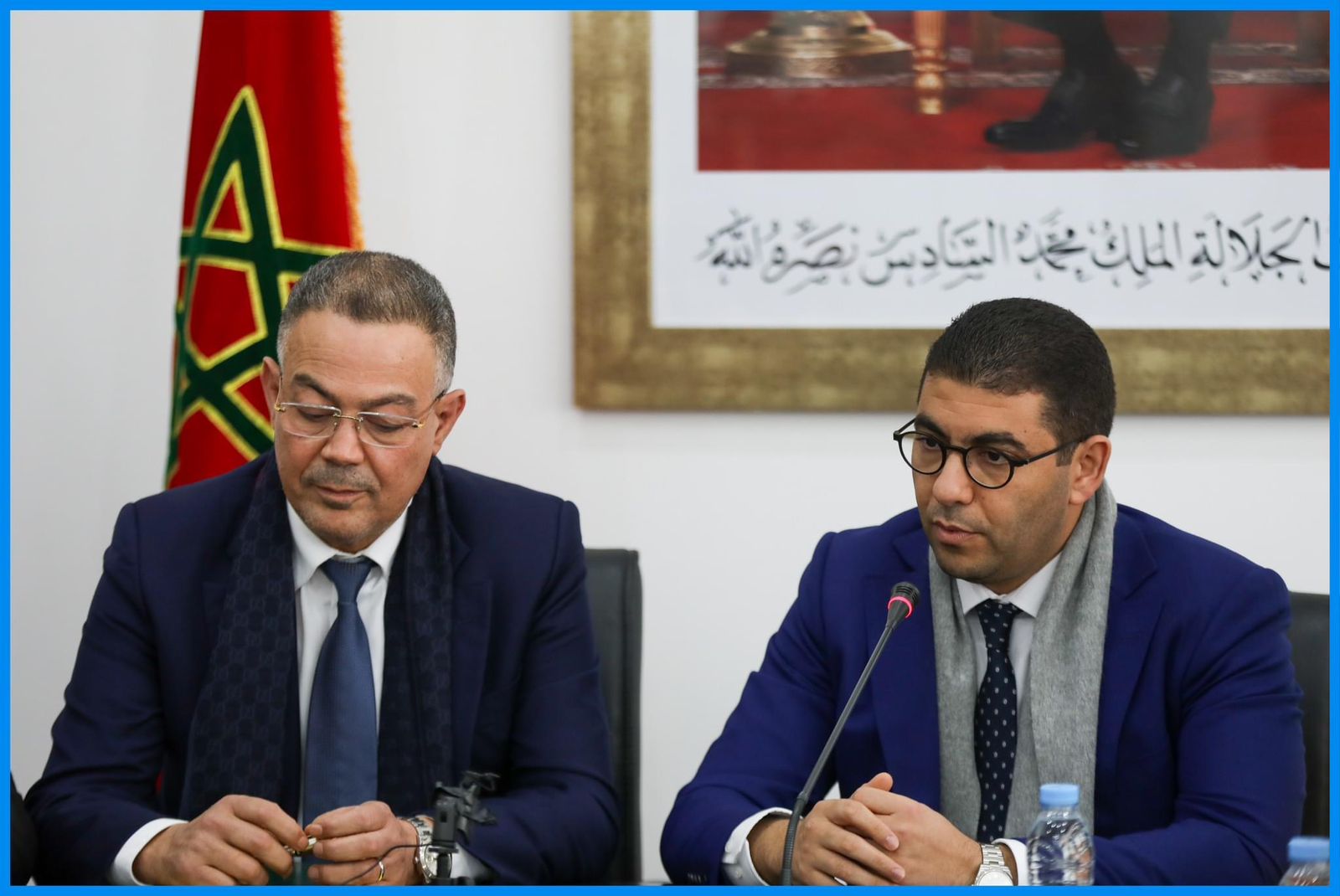 اتفاقية شراكة بين اللجنة الوطنية الأولمبية المغربية والجامعة الملكية المغربية لكرة القدم والجمعية الوطنية للإعلام والناشرين.