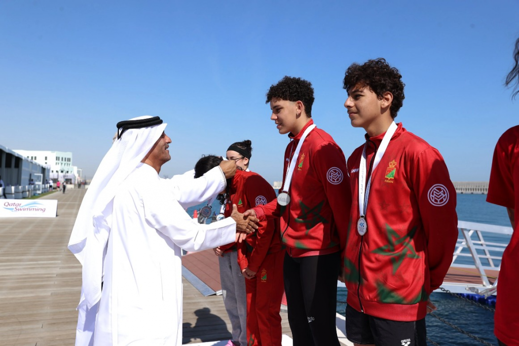 البطولة العربية للسباحة للفتيان .. المنتخب المغربي ينهي مشاركته بحصوله على 20 ميدالية