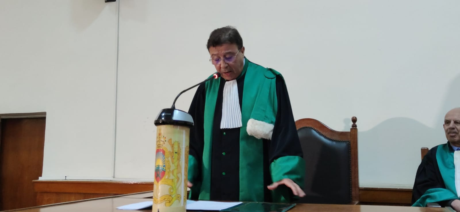 السيد عبدالغني الصبار عامل عمالة مكناس يتراس ا فتتاح السنة القضائية الجديدة بمكناس 2024 السيد عبدالغني الصبار عامل عمالة مكناس يتراس ا فتتاح السنة القضائية الجديدة بمكناس 2024