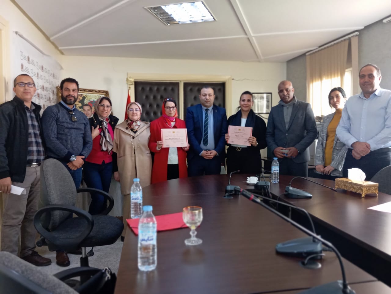 تعزيز وحدة  بمستشفى الام والطفل بانيو  بمكناس  بجهاز  ايكوكرافيا جديد لمراقبة  وتتبع النساء ذوات الحمل بمخاطر