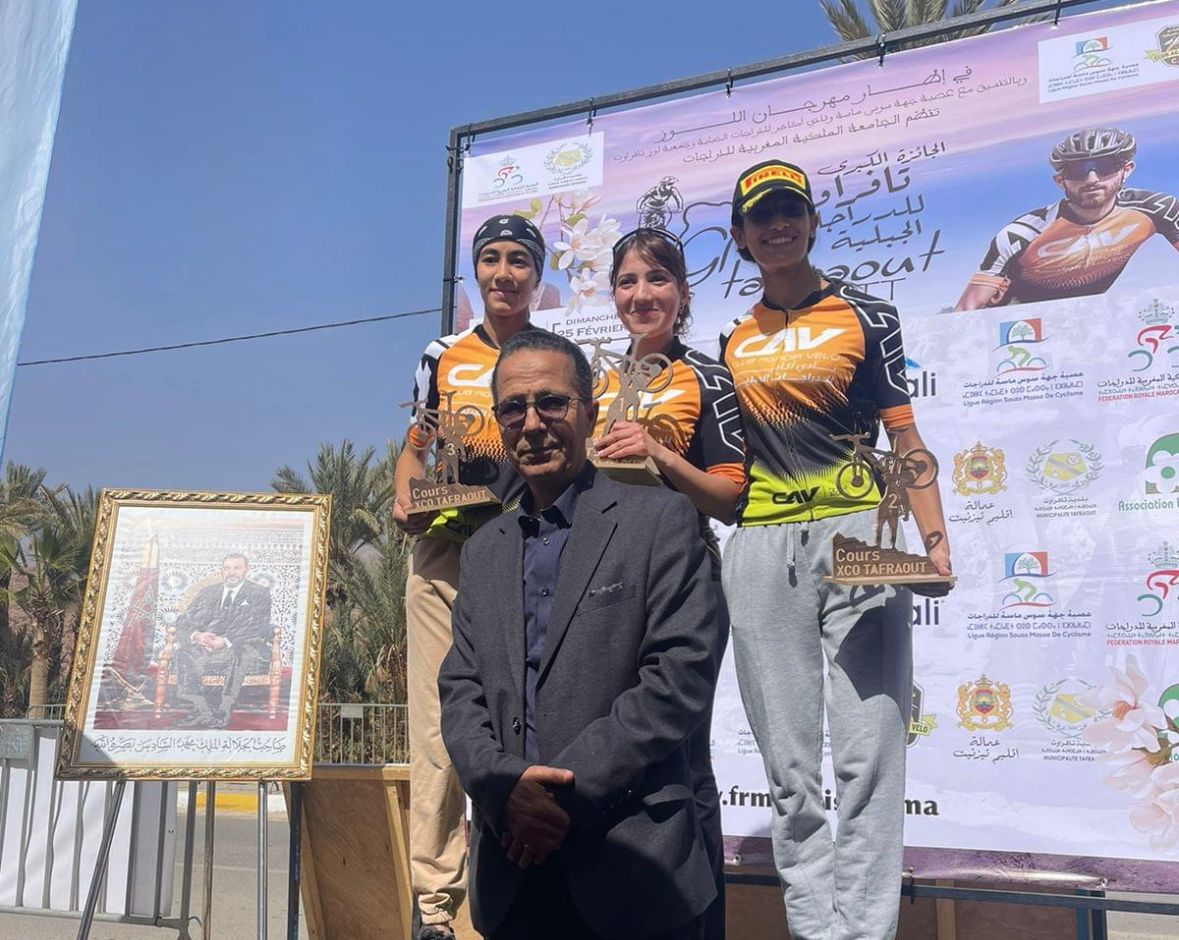 تافراوت/ الدراجة الجبلية المغربية تنظم للاول مرة سباقا  بالمدينة والنواحي مساهمة منها التعريف بالمؤهلات الطبيعية والثقافية والجغرافية للمنطقة.